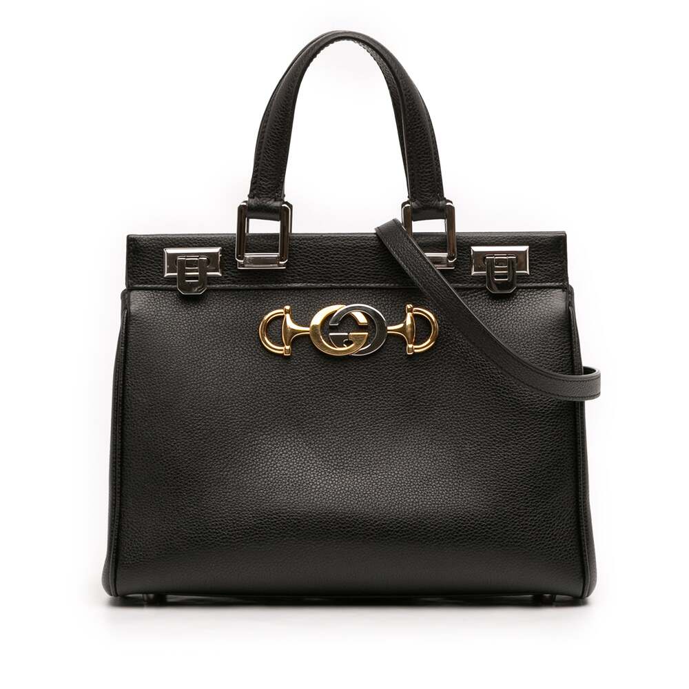 Gucci Zumi Top Handle Bag Leather Small #326917G12B